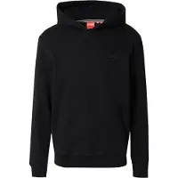 Superdry für Herren. M2014168A Sweatshirt mit Kapuze und Logo Essential schwarz (XXL), Lässig, Baumwolle