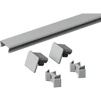Rittal TS 8800.845, Kunststoff, Grau, 1 Stück(e)