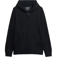 Superdry für Herren. M2014170A Essential navy Kapuzenpulli Essential navy (XXL), Lässig, Baumwolle, Marine