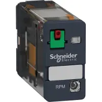 Schneider Electric RPM12P7 Leistungsrelais RPM, 1 W, 15 A, 230VAC, mit LED, mit Prüftaste - 10 Stück