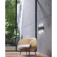 Fischer & Honsel Leuchten Fischer & Honsel LED Außenwandleuchte Nairobi Schwarz