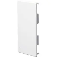 Hager L28339010 Endstück hfr zu BRH 70x130mm reinweiß