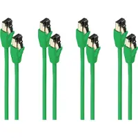 Shiverpeaks BS08-41053-4, 5 m, Cat8.1, F/FTP (FFTP), RJ-45, RJ-45, Grün