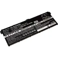 AccuCell Akku für Laptop Acer Aspire ES15 / R3 / Typ AC14B3K - 15,2V - 3200 mAh