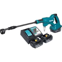 Makita DHW 180 RM Akku Druckreiniger 18 V 24 bar + 2x Akku 4,0 Ah + Ladegerät