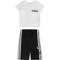 Adidas Originals Trainingsanzug "ADIBREAK AND TEE SET KIDS" 2 Stk. für Babys, zweiteiliges Set, aus Baumwolle und Polyester