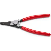 Knipex Montagezange für Sprengringe auf Wellen mit Kunststoff überzogen brüniert 170 mm