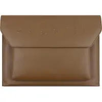 Bugatti Dokumententasche "Herren, Damen DAPHNE echt Leder", Damen, Gr. B/H/T: 36cm x 26cm x 2cm onesize, braun (cognac), Leder, leicht glänzend, unifarben, Taschen Dokumententasche, echt Leder
