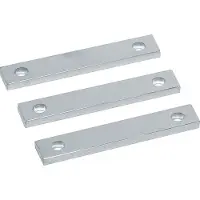 Hager UM30V4 Cu-Schienen, univers, Wandlerlasche 30x10x170mm, verzinnt. 3 Stück im Set
