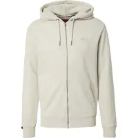 Superdry für Herren. M2014128A Essential Logo beige Sweatshirt (S), Lässig, Baumwolle