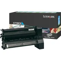 Lexmark C7720CX, 15000 Seiten, Cyan, 1 Stück(e)