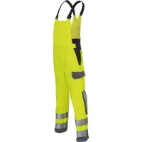 Kübler Latzhose PROTECTIQ HIGH VIS ARC1 PSA 3 warngelb/anthrazit Form 3393 Grösse 54