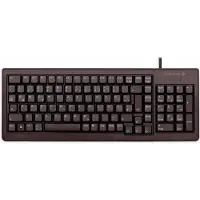 Cherry XS G84-5200 COMPACT KEYBOARD, Kabelgebunden, USB/PS2, Schwarz (QWERTZ - DE), Volle Größe (100%), Kabelgebunden, USB, QWERTZ, Schwarz