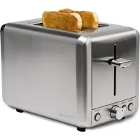 Champion CHBR220 Toaster, Edelstahlgehäuse, Stoppfunktion, Auftaufunktion