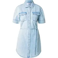 DKNY Self Belted Kurzarmkleid
