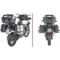 Givi Seitenträger Monokey PLO6423MK für Tiger 1200 Explorer 22- Unisexrot000 - Motorradzubehör - Motorradgepäck