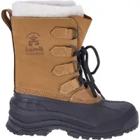 Kamik R WK0011 Tan Herrenschuhe Stiefel Schnürer Braun Freizeit, Schuhgröße:43 EU