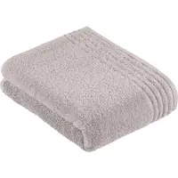 Vossen Duschhandtuch Vienna Style Supersoft Light Grey (2er Set) (67 x 140 cm)