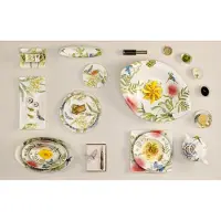 Villeroy & Boch Tasse "Teetassen Amazonia 230 ml 6er Set bunt", bunt, 6 tlg., Porzellan, Trinkgefäße, Tasse