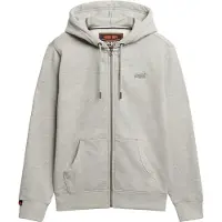 Superdry "ESSENTIAL LOGO ZIP HOODIE HB" Baumwollmischung, slim fit