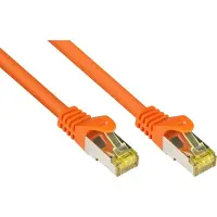 GOOD CONNECTIONS Alcasa Cat.7 S/FTP 3m, 3 m, Cat7, S/FTP (S-STP), RJ-45, RJ-45, Orange