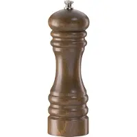 Zassenhaus Berlin Salzmühle, gebeizt, Gewürzmühle im klassischen Design, Höhe: 18 cm