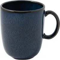 Villeroy & Boch Becher "Becher mit Henkel Lave 400 ml", blau (bleu), 1 tlg., Steingut, LIKE. BY , Trinkgefäße, Becher