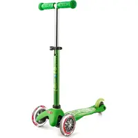 Micro Tretroller Mini Deluxe, Grün