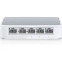 TP-LINK 5-Port-10/100Mbit/s-Desktop-Switch, Managed, Fast Ethernet (10/100), Vollduplex