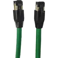 Microconnect MC-SFTP803G, 3 m, Cat8.1, S/FTP (S-STP), RJ-45, RJ-45, Grün