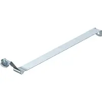 Obo Bettermann OBO 5351375 Regenrohrschelle mit Sicke 120mm Aluminium 301 S-AL-120 - 10 Stück