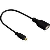 Hama Micro USB OTG "Flexi-Slim" Adapterkabel