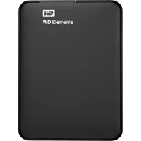 Western Digital WD Elements, 2 TB, 2.5", 3.2 Gen 1 (3.1 Gen 1), Schwarz