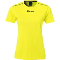 Kempa T-Shirt "Shirt POLY WOMEN", Damen, Gr. XXL, gelb (limonengelb), Obermaterial: 100% Polyester Pol. recyc.., Shirts T-Shirt