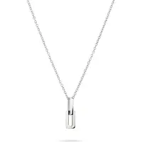 Liebeskind berlin Kette mit Anhänger "Schmuck Geschenk Edelstahl Halskette Festive Mini Link", silber (silberfarben), Halsketten, Damen, Edelstahl, L: 45 B: 2mm, Kette mit Anhänger, B:2mm