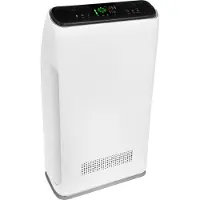Gutfels Luftreiniger für Wohnung, 7-Fach-Filtertechnologie, HEPA-13-Filter, inkl. Fernbedienung, für zu 40m² Raumgröße, LR 67014 we