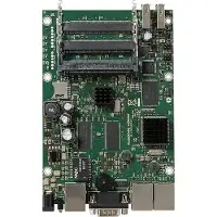 Mikrotik RouterBOARD RB435G, Level 5, 680 MHz, 5 MiniPCI, 3 Gigabit Ethernet
