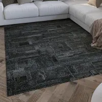 Wecon Home Teppich "Hamptons FORTYTWO", rechteckig, 15 mm Höhe, Läufer, Kurzflor, Wohnzimmer, Schlafzimmer, elegant, geometrisch