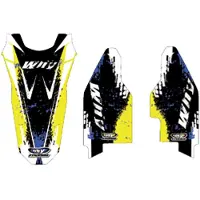 Why Stickers Suzuki Rm-z450 2008-2010 Rear Fender Grafik-kit