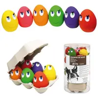 Gloria Latex Eggs Hundespielzeug 24 Einheiten