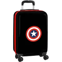 Safta Kabinentasche Captain America Schwarz 20'' 34,5 x 55 x 20 cm