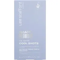 Lee Stafford - Bleichmittel für blondes Haar - Eisweiß - Cool Shots - Behandlung für platinblondes Haar - 4 x 15 ml