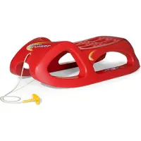 Rolly Toys SnowCruiser hohl geblasener Schlitten rot , Maße: 94x44x27 cm; 20 012 2