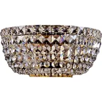 Maytoni Basfor Wandleuchte DIA100-WL-02-G 2xE14, Gold Antik, aus Metall, exkl. Leuchtmittel