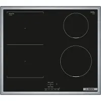 Bosch Serie 4 NVS645CB6E, Schwarz, Integriert, 60 cm, Zonen-Induktionskochfeld, 4 Zone(n), 4 Zone(n)