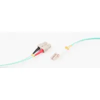Shiverpeaks Duplex Patchkabel LC/SC 50/125µ OM3 aqua 1m