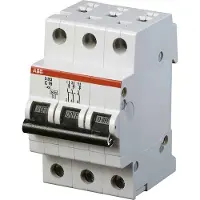 ABB S203-C1.6 Sicherungsautomat C-Char., 6 kA, 1.6 A, 3P 2CDS253001R0974
