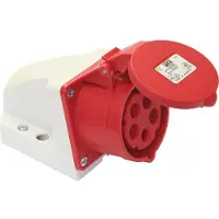 Pce 114-6k Wanddose 16A 4p 6h IP44
