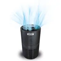 Esge 87215 Alpha Luftreiniger & 3-Fach Luftfilter (Hepa 13+ Aktivkohlenfilter+ Vorf:) im Schwaz entfernt Pollen, Staub und Viren