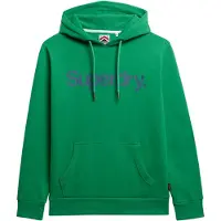 Superdry für Herren. M2014319A Kapuzenpullover Core Logo grün (XXL), Lässig, Baumwolle